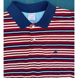 2-Brooks Brothers Mens Golf Performance Polo Shirt L Slim Fit Knit USA Colors